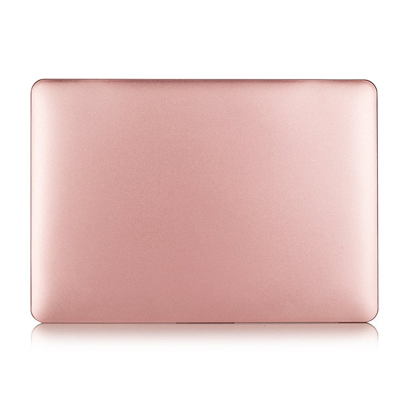 RUBAN Case Compatible with MacBook 12 Inch A1534 - Slim Snap On Hard Shell Protective Cover, Rose Gold - Image 2